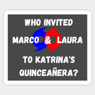 Who Invited Marco and Laura To Katrina's Quinceañera? Sticker